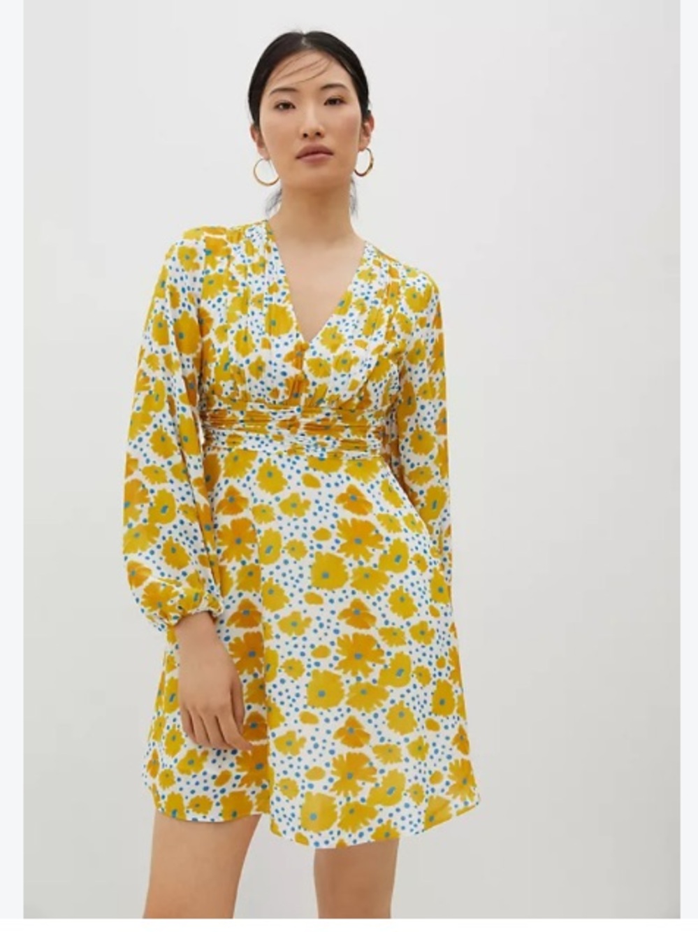 Vera for Anthropologie Buttercup Boho Western Mini Dress Size XS